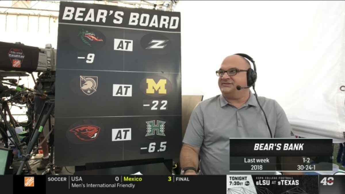 Stanford Steve And Chris “The Bear” Fallica 2019 College Football Week ...