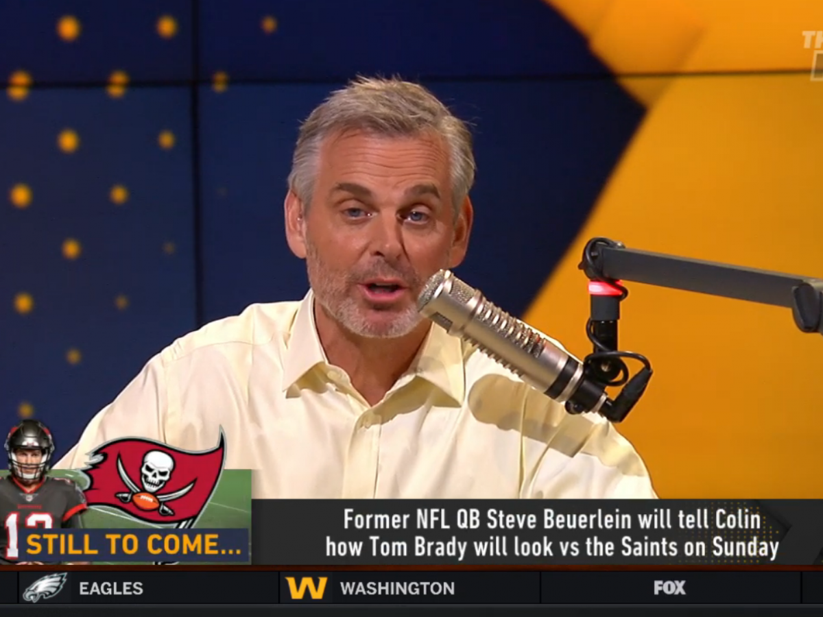 Blazing 5: Colin Cowherd Week 8 NFL Picks 2020 On Fox Sports