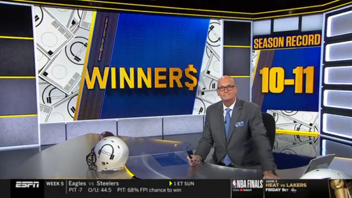 Scott Van Pelt 2023 Week 5 CFB WINNER$ Picks On ESPN Sports Center -  EvenYourOdds