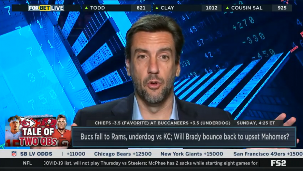 Clay Travis NFL 2021 Week 11 Picks On FS1 Fox Bet Live - EvenYourOdds