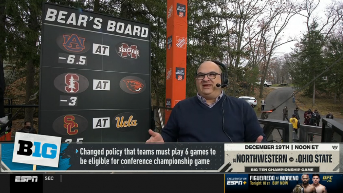 Stanford Steve and Chris “The Bear” Fallica 2019 College Football Week 15  Picks on ESPN Behind the Bets Podcast - EvenYourOdds