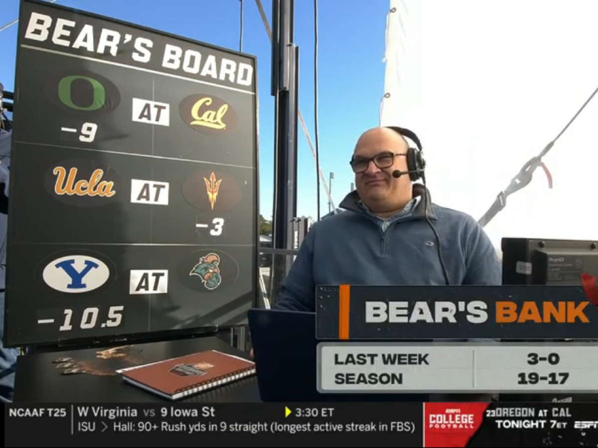 Stanford Steve and Chris “The Bear” Fallica 2020 College Football Week 5  Picks on ESPN Behind the Bets Podcast - EvenYourOdds