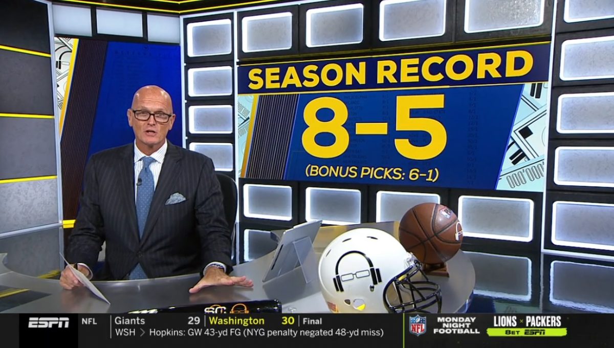 Scott Van Pelt 2021 Week 9 CFB WINNER$ Picks On ESPN Sports Center -  EvenYourOdds