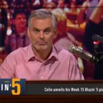 Blazing 5: Colin Cowherd Week 17 NFL Picks 2021 On Fox Sports - EvenYourOdds