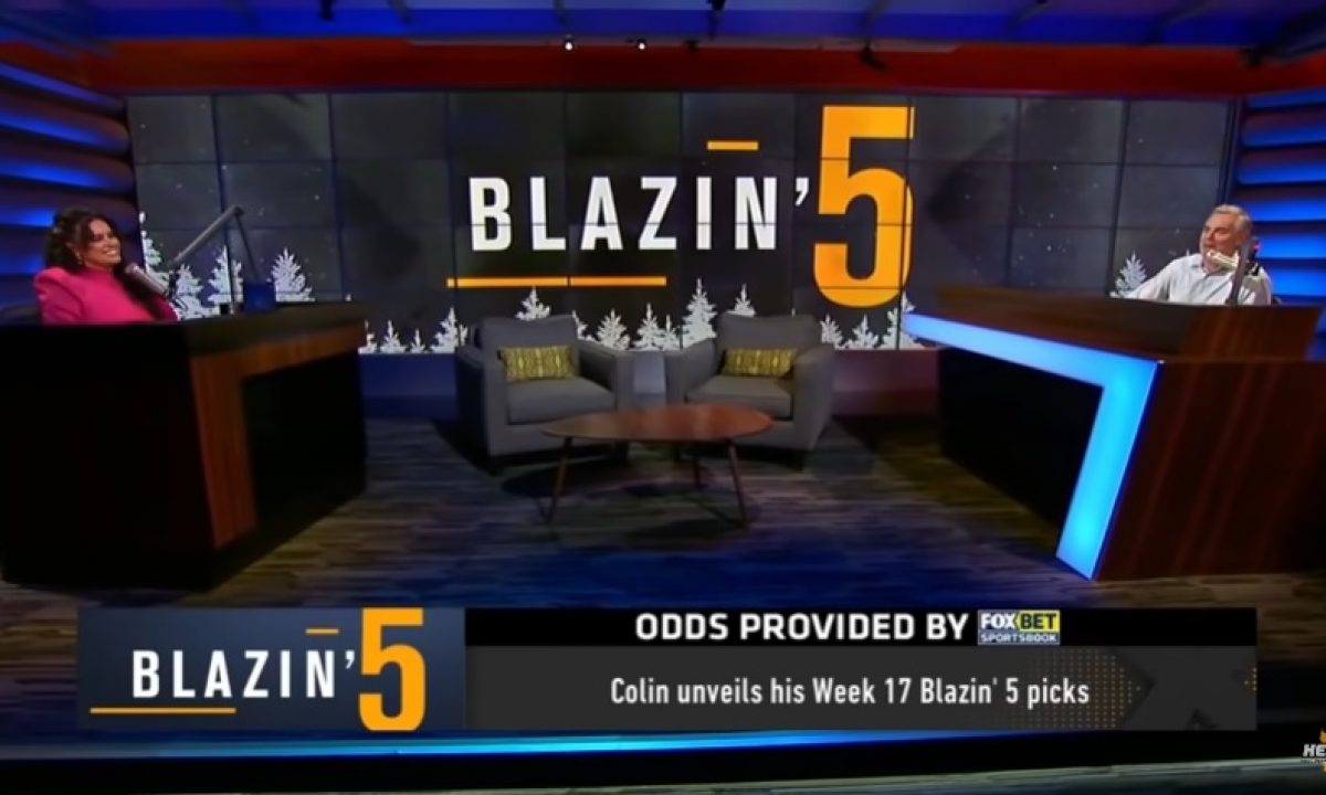 Blazing 5: Colin Cowherd Week 14 NFL Picks 2021 On Fox Sports - EvenYourOdds