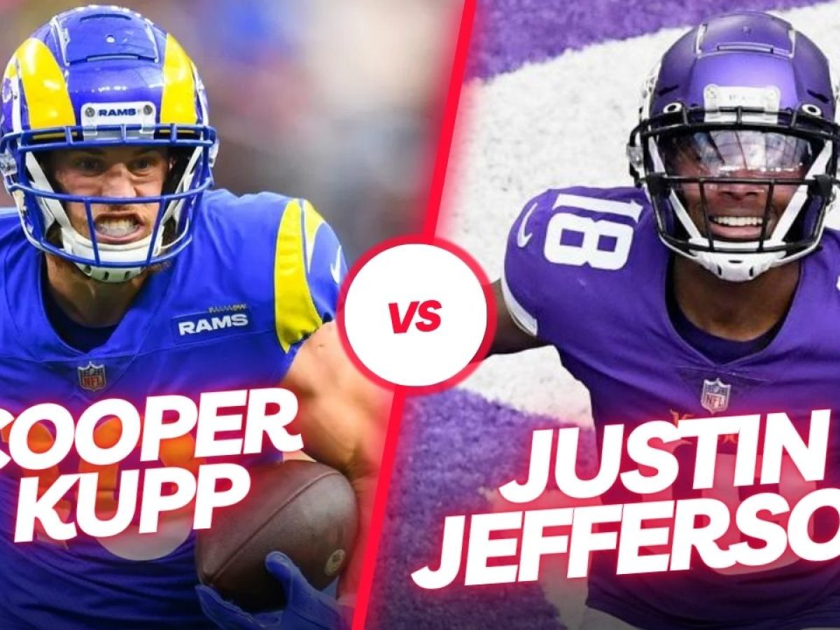 Justin Jefferson is right about Cooper Kupp. 