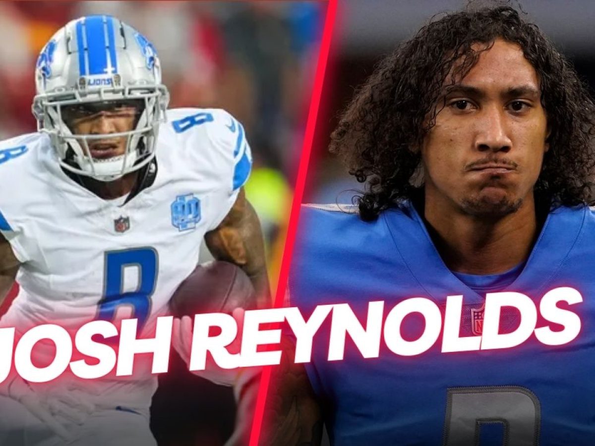 Lions wide receiver Josh Reynolds starting to have the look of a