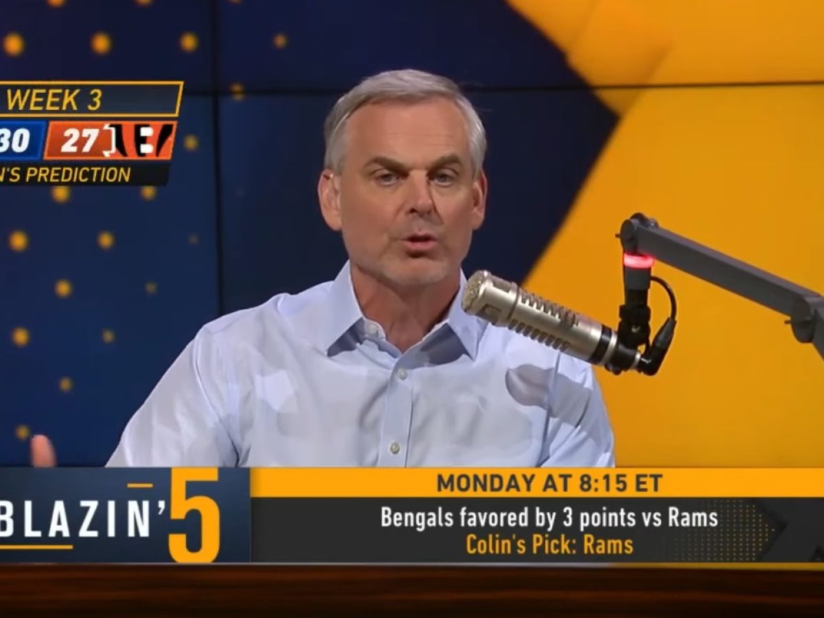 THE HERD  Colin unveils Blazin' 5 picks Week 3: Chargers beat Vikings  27-24; Patriots win over Jets 