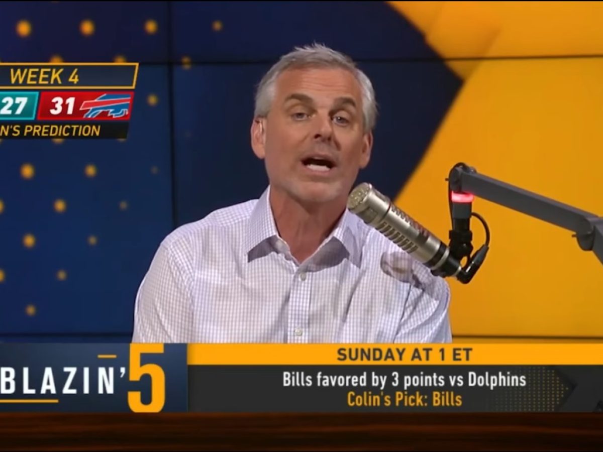 Colin Cowherd remains winless on NFL picks for the 2023 season