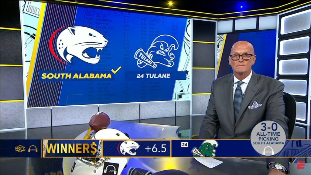 Scott Van Pelt 2023 Week 1 CFB WINNER$ Picks On ESPN Sports Center -  EvenYourOdds