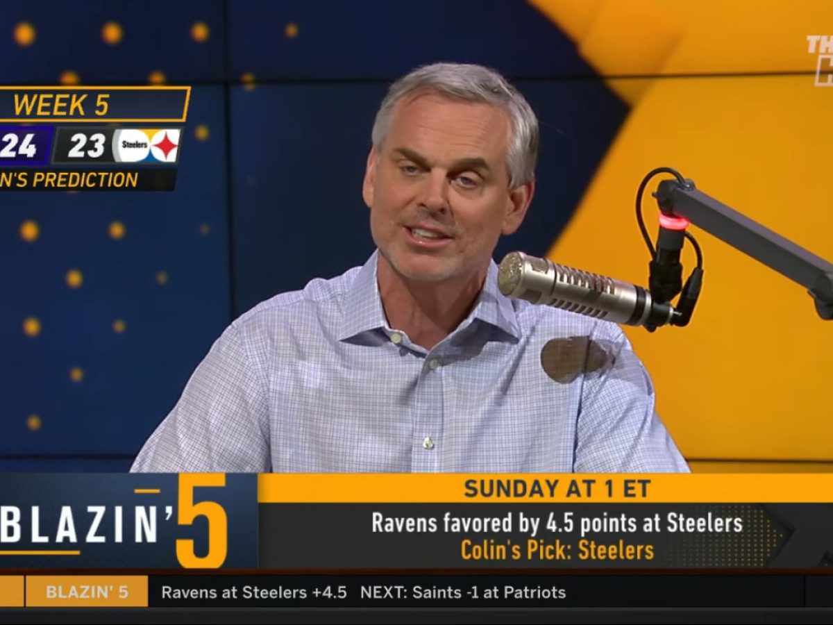 Colin Cowherd's Week 6 Blazin 5 Picks